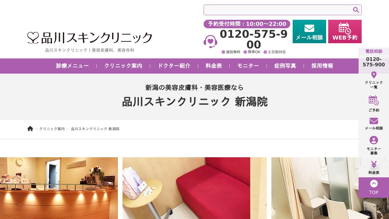 品川スキンクリニック新潟院