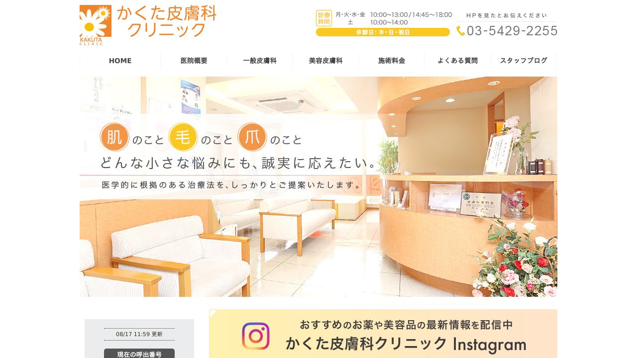 かくた皮膚科クリニック