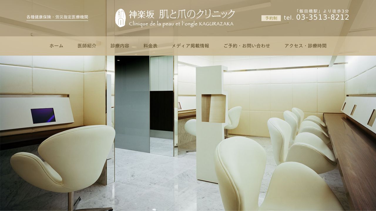 神楽坂　肌と爪のクリニック